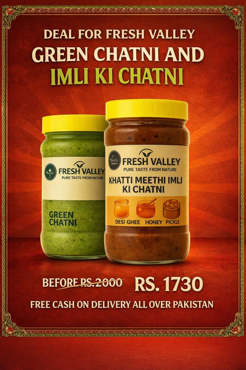 Fresh Valley Combo Offer 2 in one